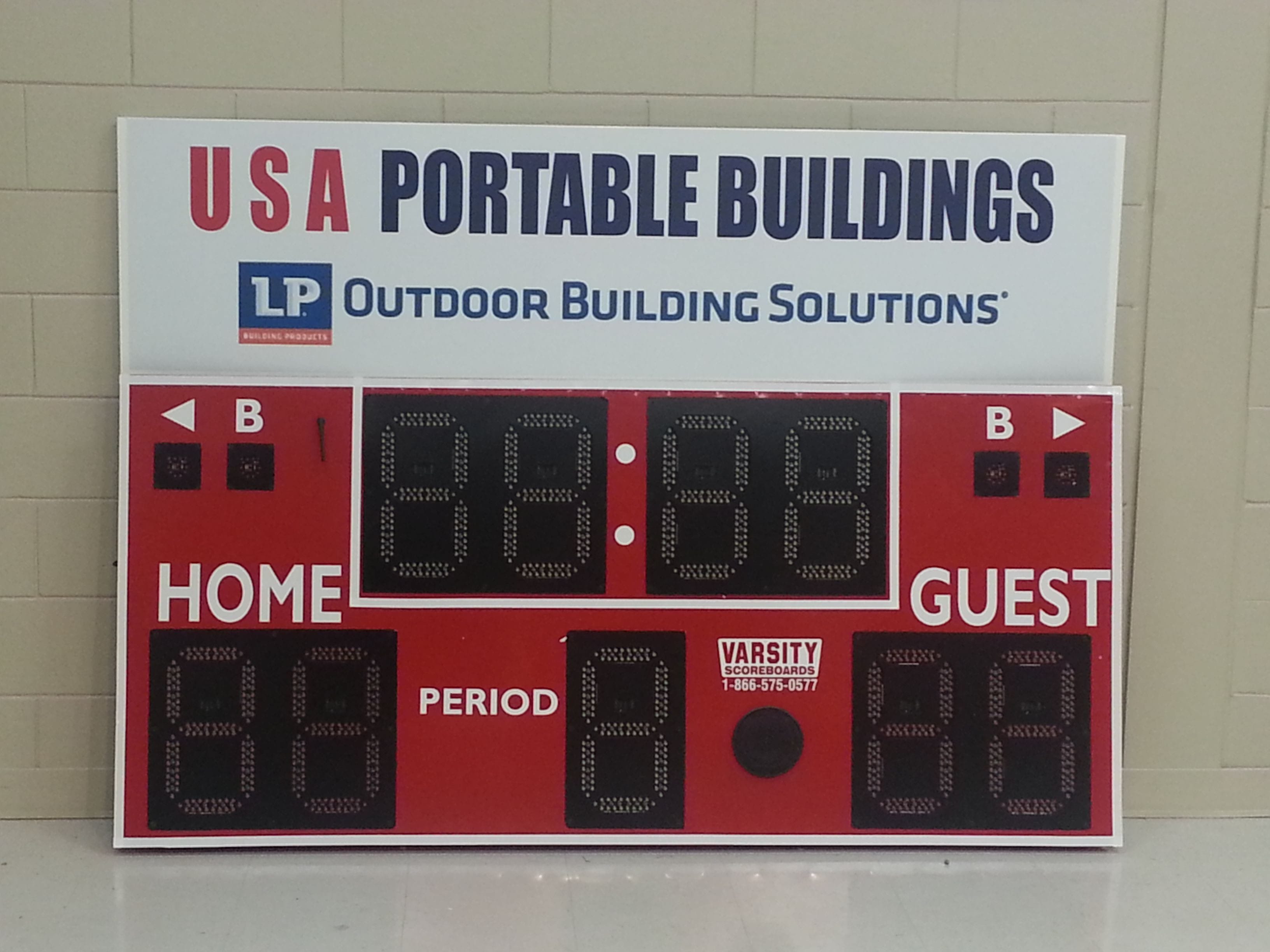 Score Board donated to Roby Elementary 